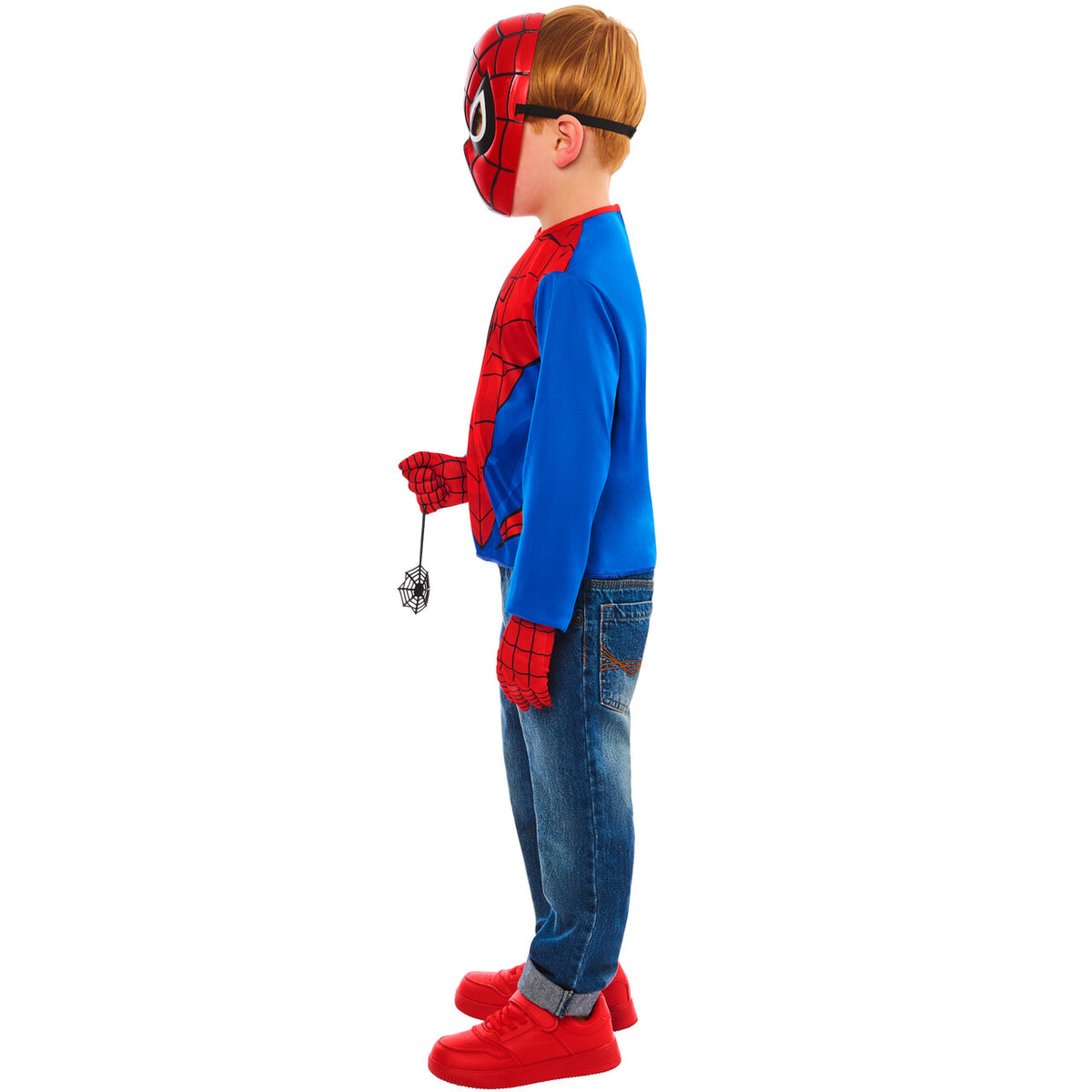 Op deze afbeelding zie je een Kostuums, van het merk Rubies. Spider-Man™ Gift Set Jongen Kostuum