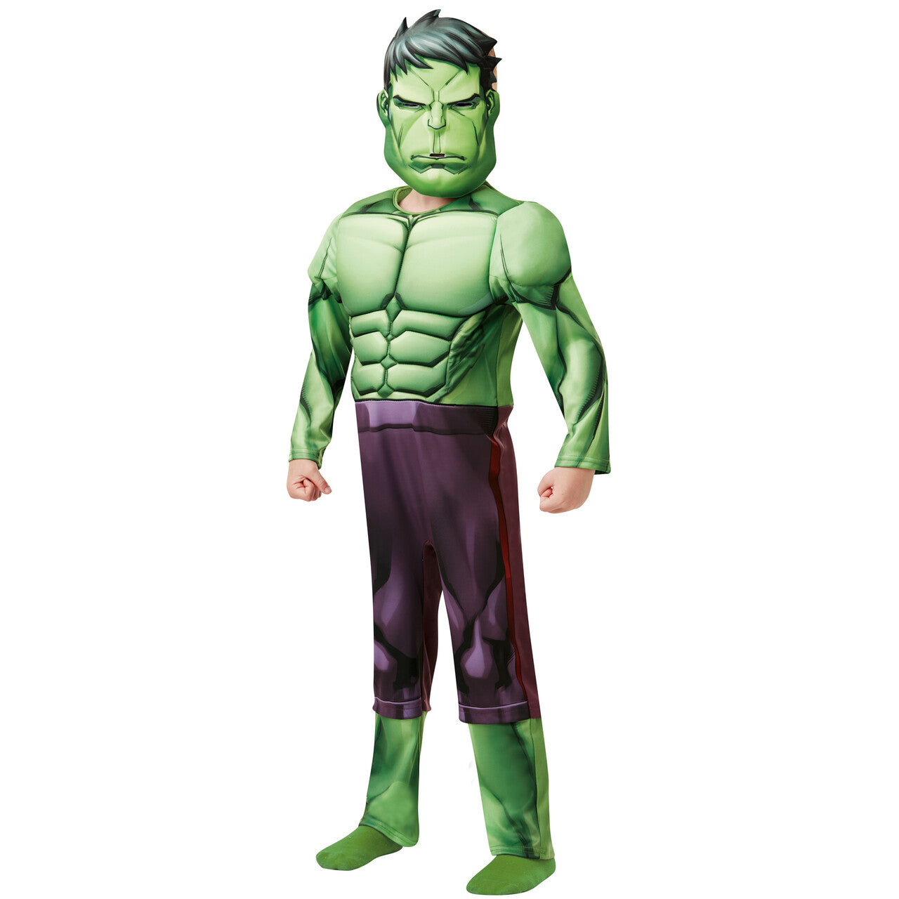 Op deze afbeelding zie je een Kostuums, van het merk Rubies. Marvel™ Hulk Jongen Kostuum