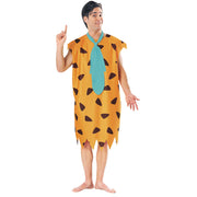 Op deze afbeelding zie je een Kostuums, van het merk Rubies. Fred Flinstone Kostuum Man