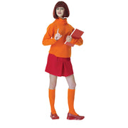 Op deze afbeelding zie je een Kostuums, van het merk Rubies. Scooby-Doo™ Velma Vrouw Kostuum