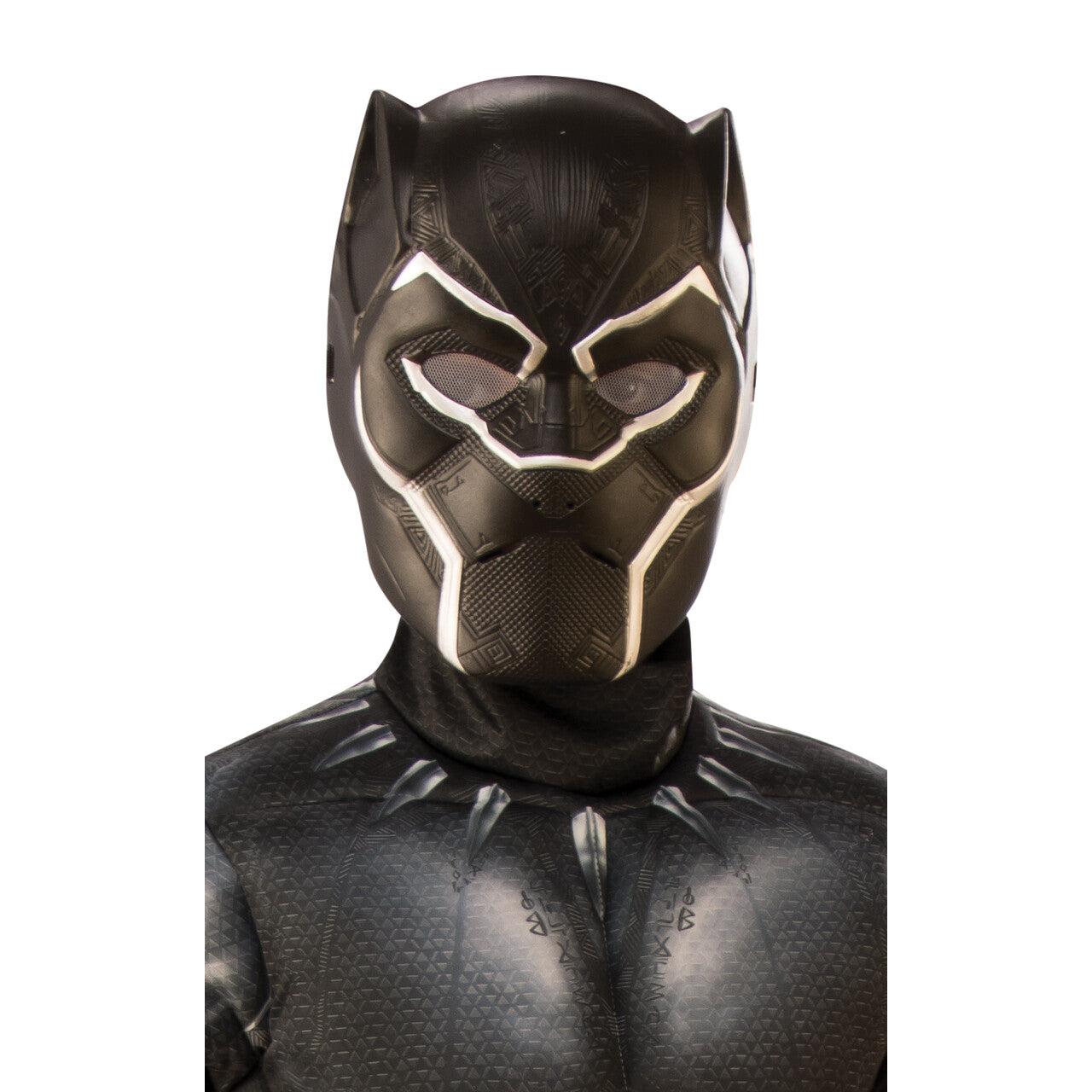 Op deze afbeelding zie je een Accessoires, van het merk Rubies. Black Panther Masker