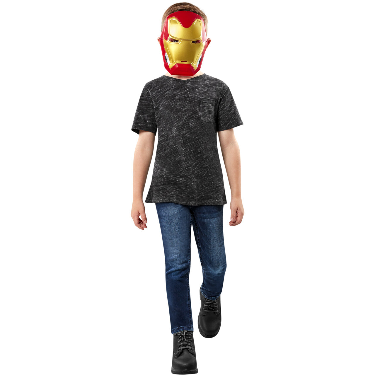 Op deze afbeelding zie je een Accessoires, van het merk Rubies. Stoer Iron Man Masker