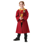 Op deze afbeelding zie je een Kostuums, van het merk Rubies. Harry Potter Quidditch Meisje Kostuum
