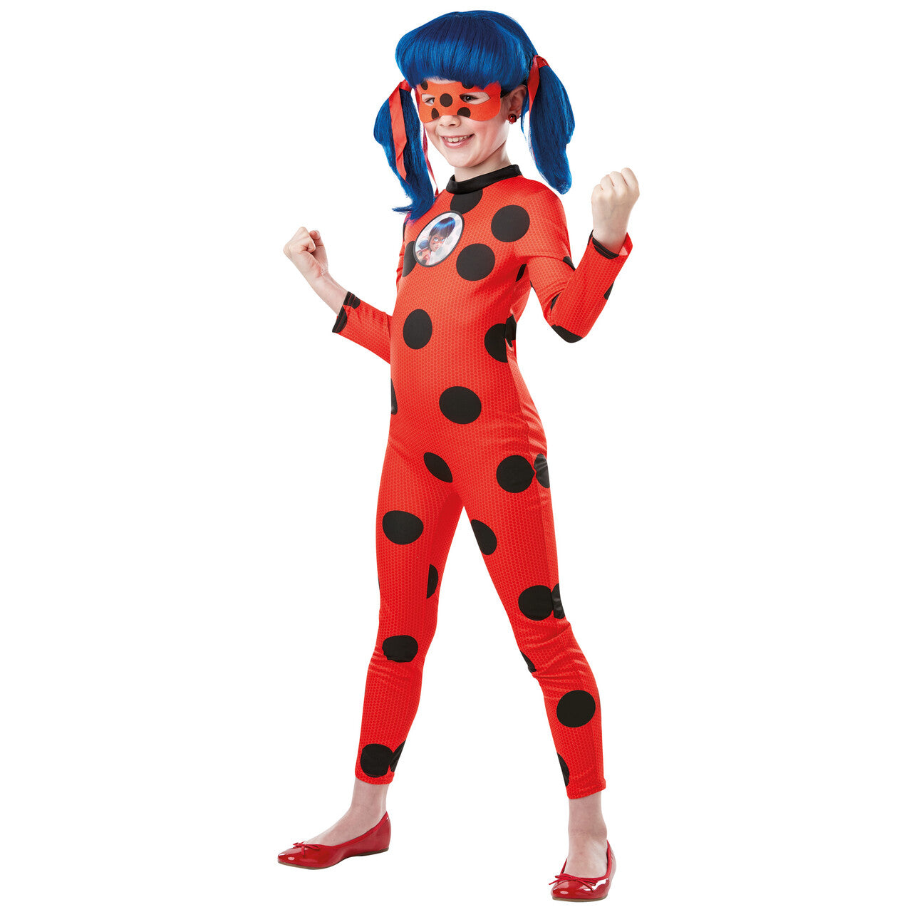 Op deze afbeelding zie je een Kostuums, van het merk Rubies. Miraculous Ladybug™ Tikki Meisje Kostuum