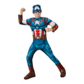 Superheld Captain America Deluxe Kind Kind Kostuum