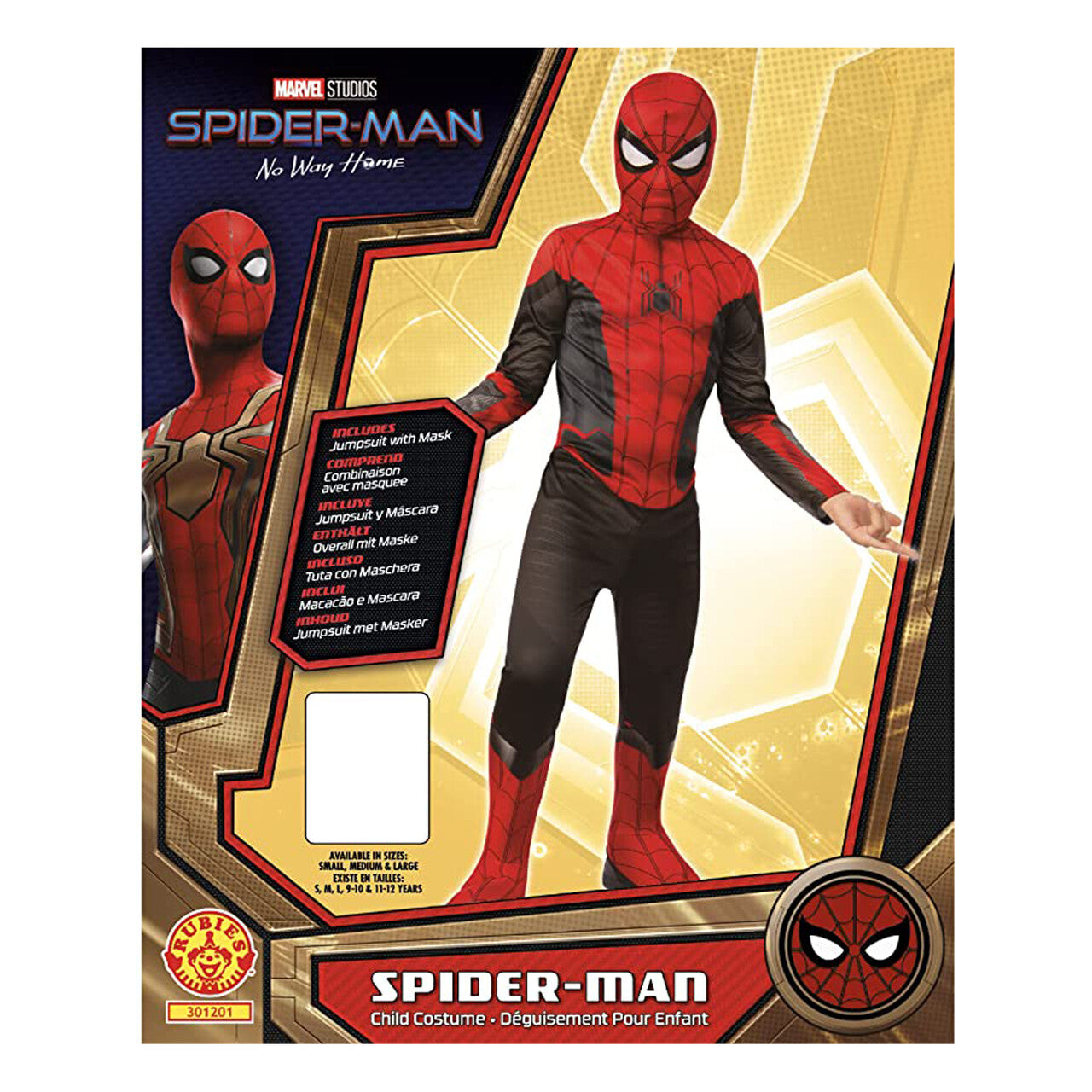 Op deze afbeelding zie je een Kostuums, van het merk Rubies. Spider-Man™ Kostuum Kind