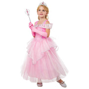 Op deze afbeelding zie je een Kostuums, van het merk Rubies. Pink Princess Meisje Kostuum