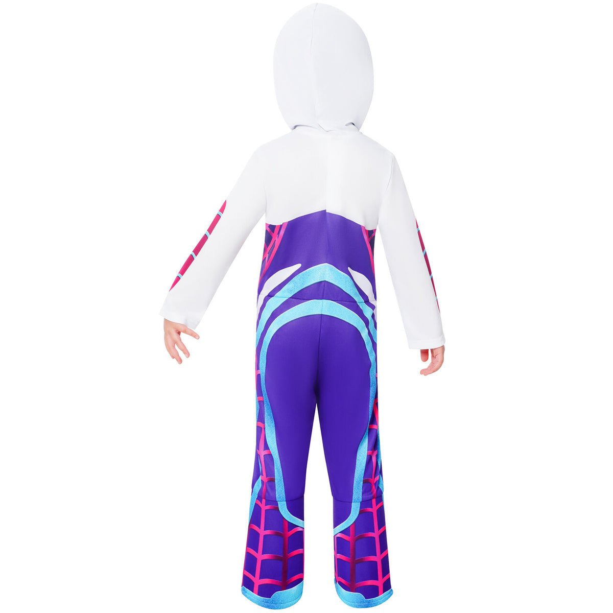 Op deze afbeelding zie je een Kostuums, van het merk Rubies. Marvel Ghost-Spider™ Meisje Kostuum
