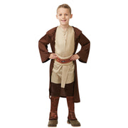 Op deze afbeelding zie je een Kostuums, van het merk Rubies. Jedi Mantel Kostuum Kind