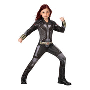 Op deze afbeelding zie je een Kostuums, van het merk Rubies. Black Widow The Avengers Kostuum Meisje