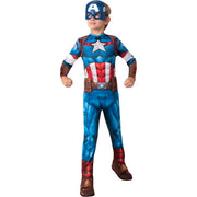 Op deze afbeelding zie je een Kostuums, van het merk Rubies. Captain America The Avengers Kostuum Jongen