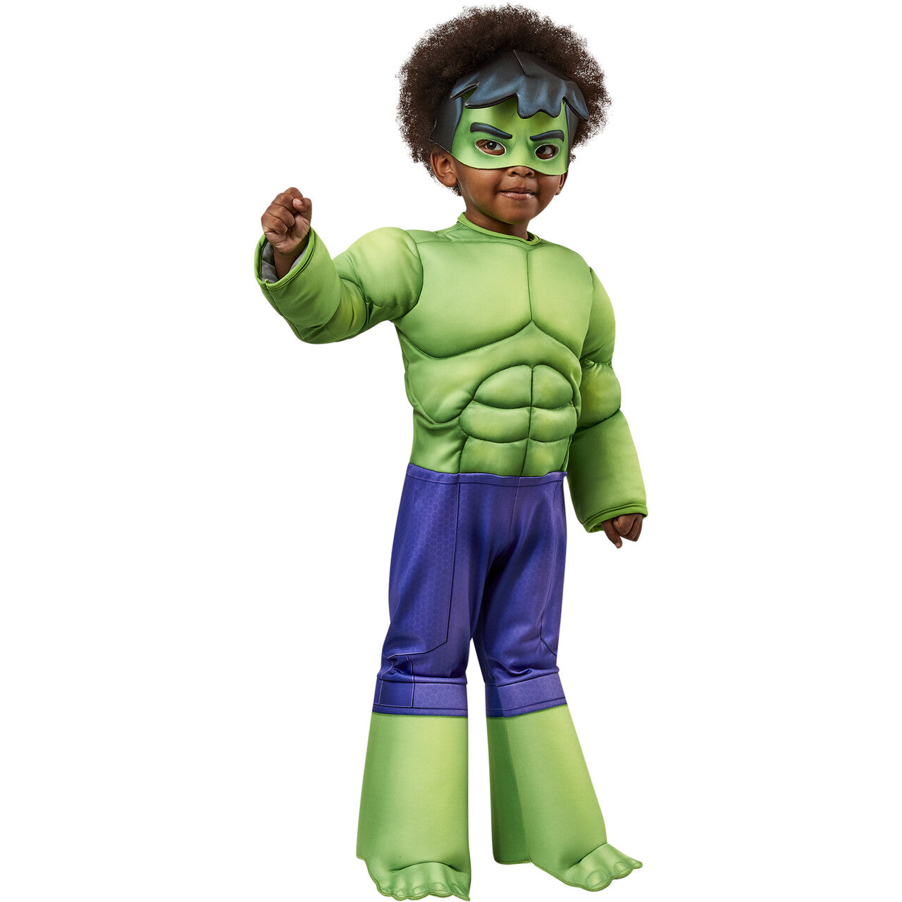 Op deze afbeelding zie je een Kostuums, van het merk Rubies. Tiny Little Hulk Jongen Kostuum