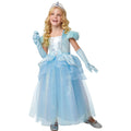 Blauwe Prinsessenjurk Deluxe Meisje