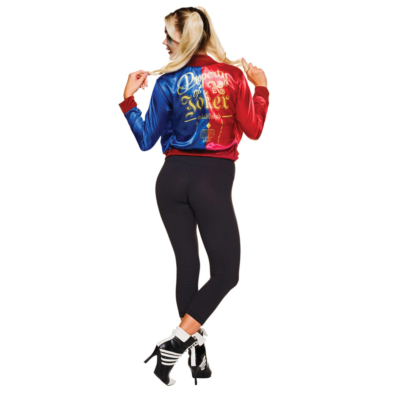 Op deze afbeelding zie je een Kostuums, van het merk Rubies. Harley Quinn™ Property Of Joker Vrouw Kostuum