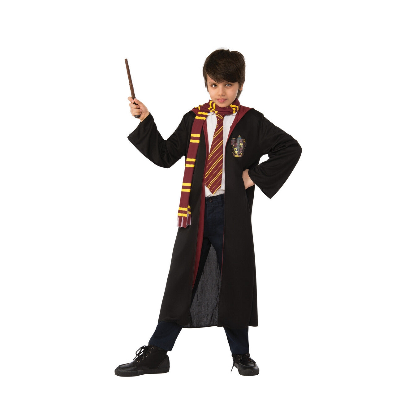 Op deze afbeelding zie je een Kostuums, van het merk Rubies. Gryffindor Student Van De Toverschool Kind Kostuum
