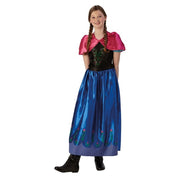 Op deze afbeelding zie je een Kostuums, van het merk Rubies. Prinses Anna Frozen Disney Tekenfilm Tiener Meisje Kostuum