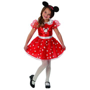 Op deze afbeelding zie je een Kostuums, van het merk Rubies. Disney Superster Minnie Mouse Meisje Kostuum