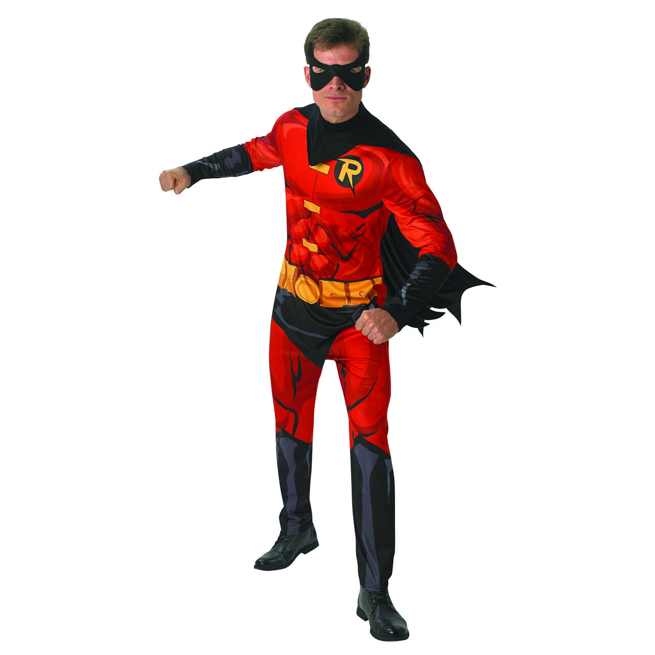 Op deze afbeelding zie je een Kostuums, van het merk Rubies. Robin Rechterhand Van Batman Superassistent Kostuum