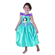 Op deze afbeelding zie je een Kostuums, van het merk Rubies. Glanzend Jasmijn Prinses Jasmine Aladdin Meisje Kostuum