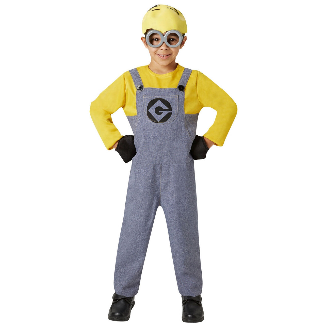 Op deze afbeelding zie je een Kostuums, van het merk Rubies. Compleet Minion Dave Despicable Me Verschrikkelijke Ikke Kind Kostuum