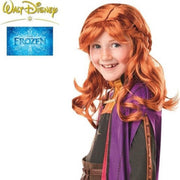 Op deze afbeelding zie je een Accessoires, van het merk Rubies. Anna Frozen Pruik Rood Met Vlecht