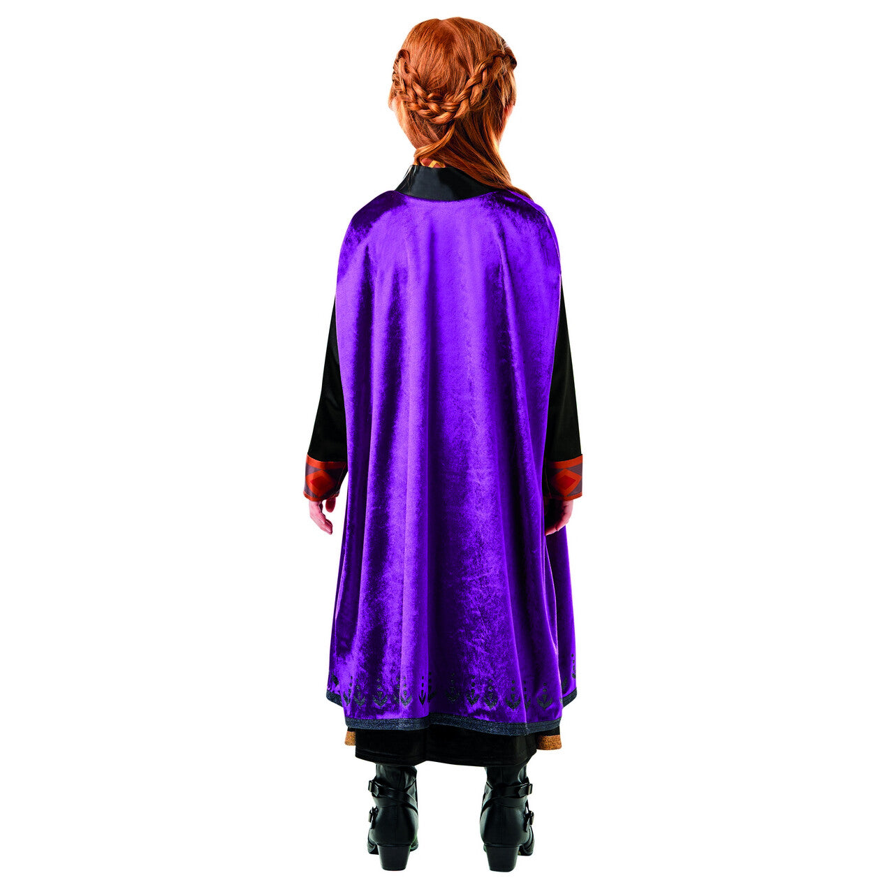 Op deze afbeelding zie je een Kostuums, van het merk Rubies. Op Zoek Naar Avontuur Dappere Anna Deluxe Dress Frozen™ Meisje