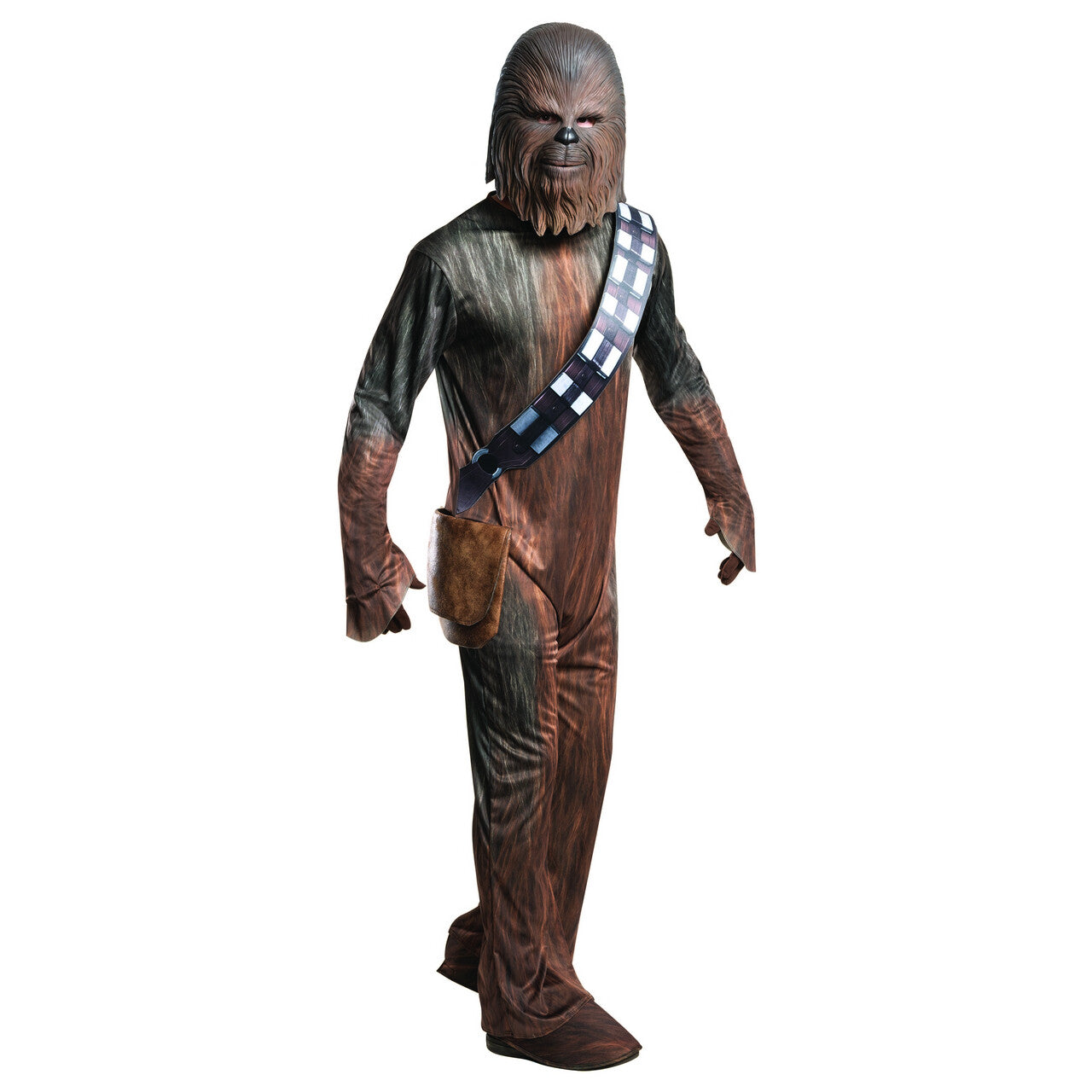 Op deze afbeelding zie je een Kostuums, van het merk Rubies. Star Wars Wookiee Strijder Chewbacca Man Kostuum