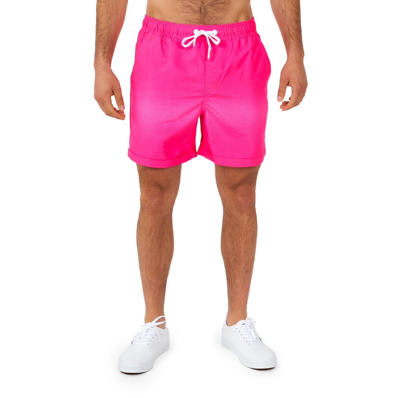 Op deze afbeelding zie je een Kostuums, van het merk Opposuits. Funky Rainbow Fade Man Kostuum
