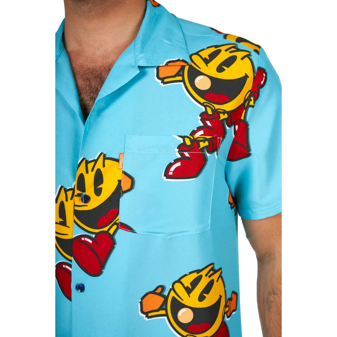 Op deze afbeelding zie je een Kostuums, van het merk Opposuits. Pac-Man™ Wacko Waka-Waka Kostuum