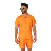 Op deze afbeelding zie je een Kostuums, van het merk Opposuits. Orange Summer Man Kostuum