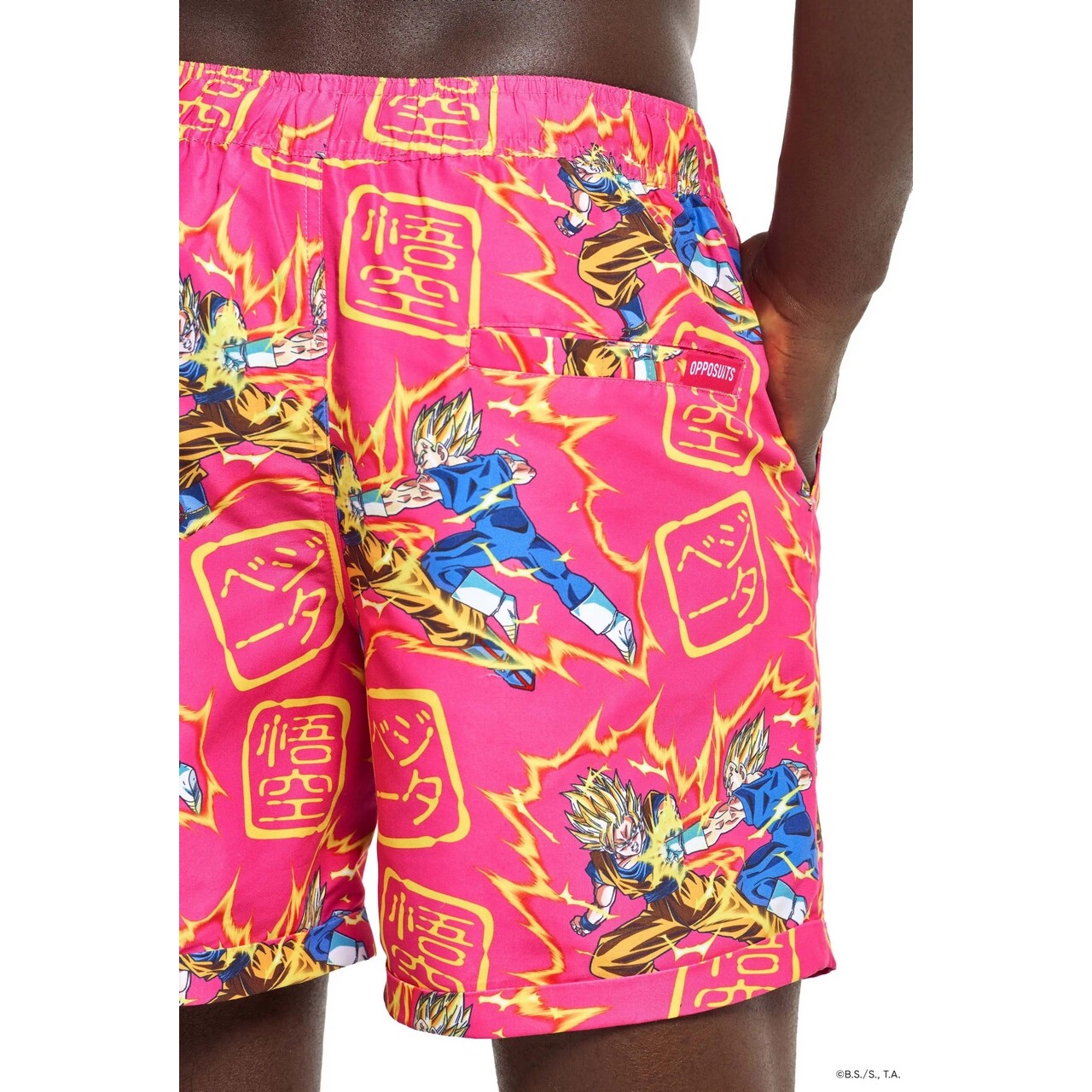 Op deze afbeelding zie je een Kostuums, van het merk Opposuits. Dragon Ball Z Goku Vs Vegeta Festival Ready Man Kostuum