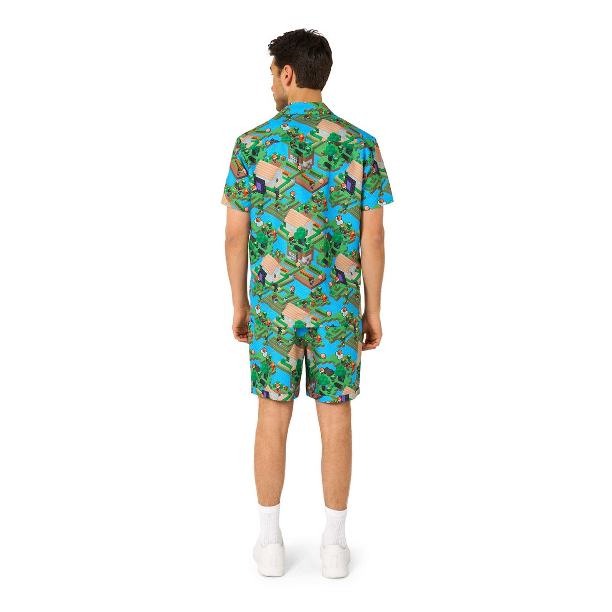 Op deze afbeelding zie je een Kostuums, van het merk Opposuits. Minecraft™ - Overworld Man Kostuum