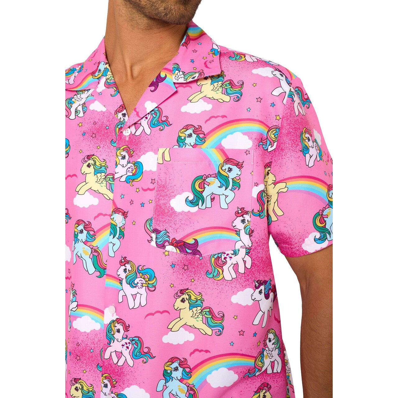 Op deze afbeelding zie je een Kostuums, van het merk Opposuits. My Little Pony™ - Rainbow Sky Man Kostuum