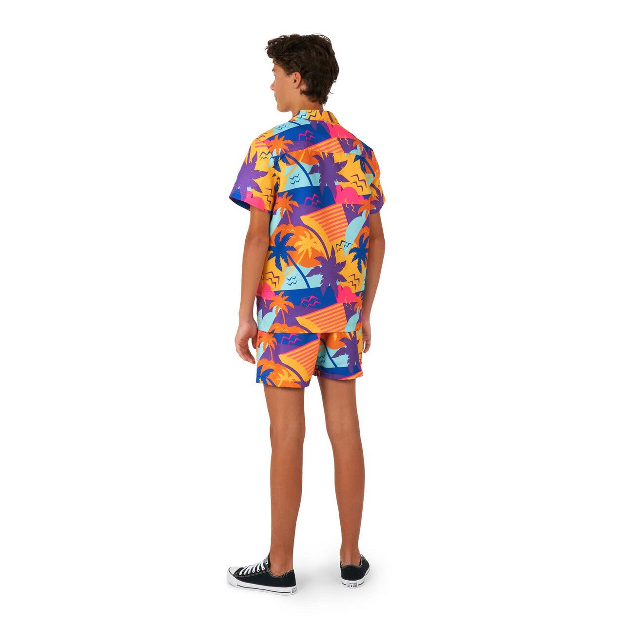 Op deze afbeelding zie je een Kostuums, van het merk Opposuits. Tiener Palm Power Jongen Kostuum