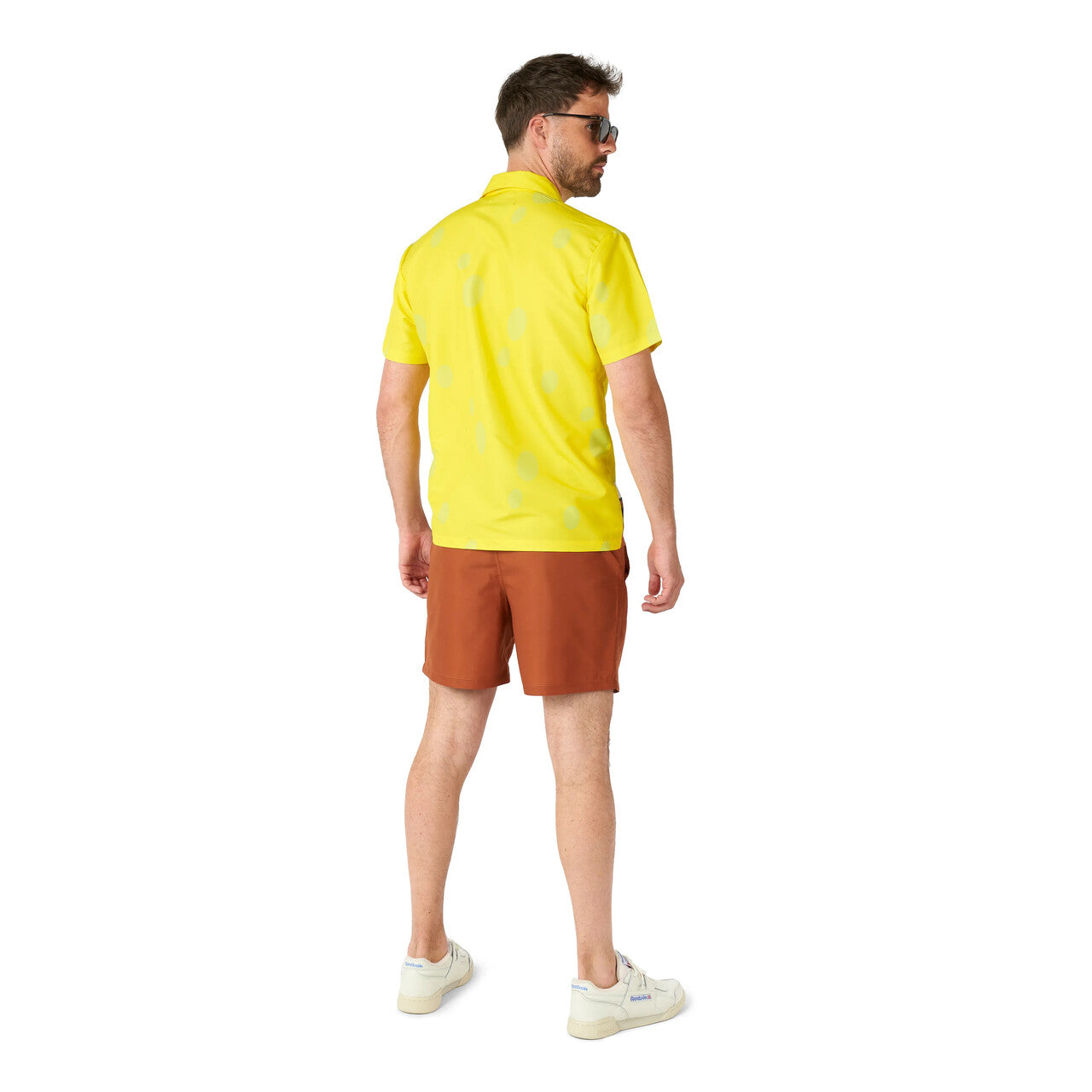 Op deze afbeelding zie je een Kostuums, van het merk Suitmeister. The Real Spongebob Cartoon Man Kostuum