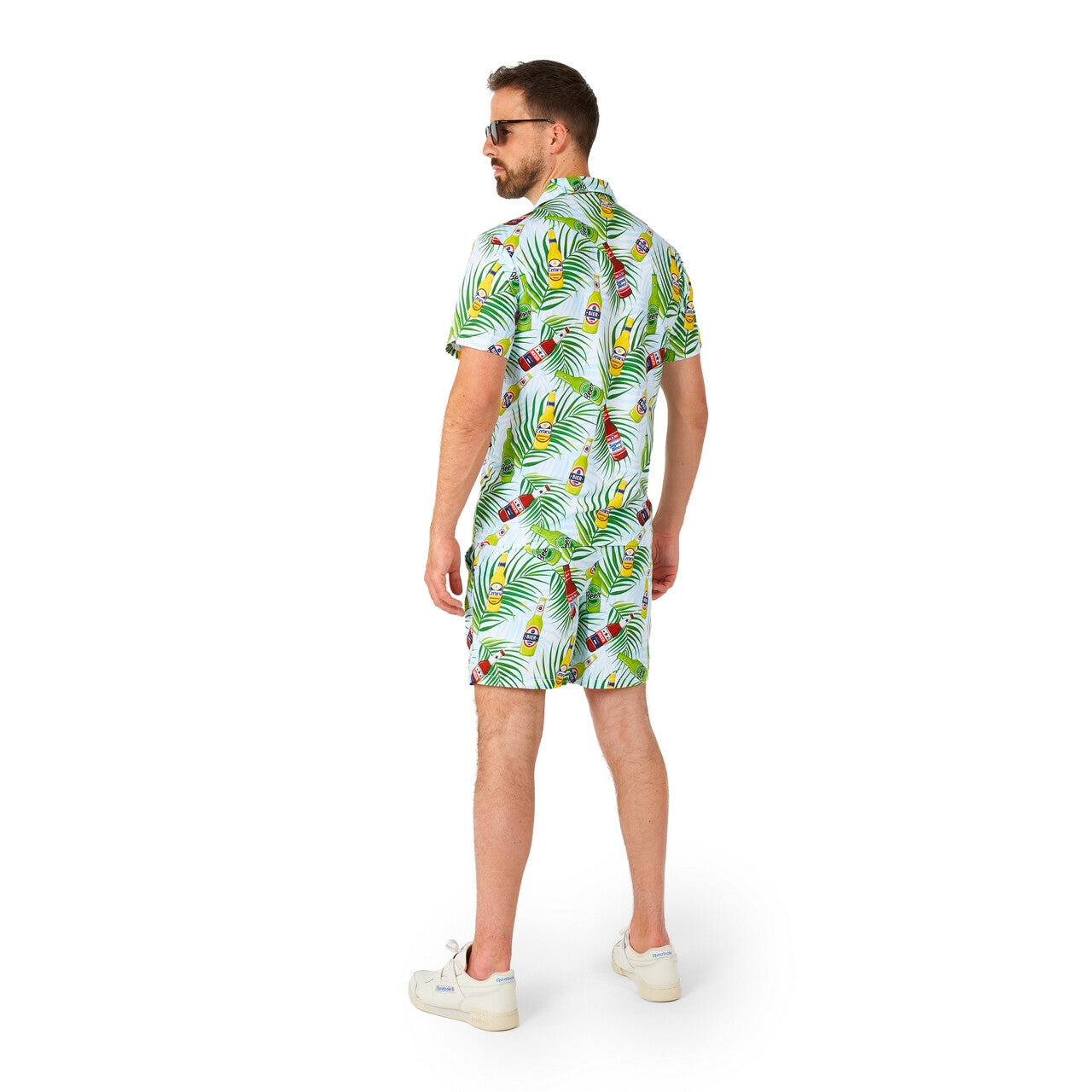 Op deze afbeelding zie je een Kostuums, van het merk Suitmeister. Tropical Beers Blue Holiday Man Kostuum