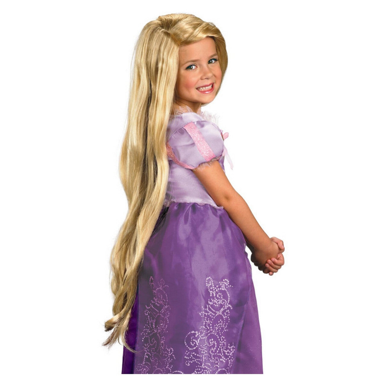 Op deze afbeelding zie je een Accessoires, van het merk Smiffy's. Disney Rapunzel Pruik Kind