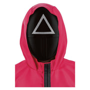 Op deze afbeelding zie je een Accessoires, van het merk Smiffy's. Netflix Squid Game Driehoek Masker