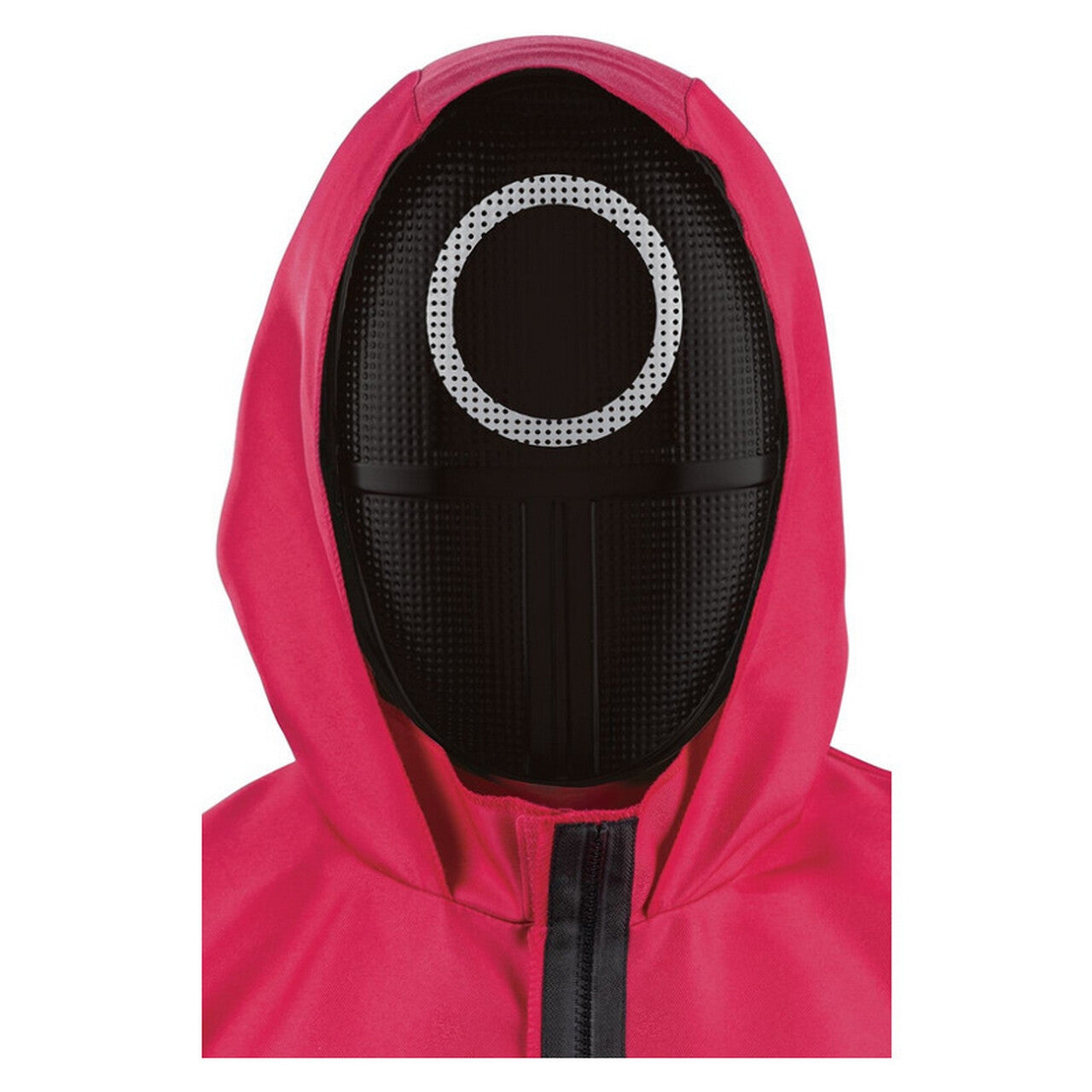 Op deze afbeelding zie je een Accessoires, van het merk Smiffy's. Netflix Squid Game Guard Rond Masker