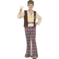 Peace Paix Frieden Vrede Hippie Jongen Kostuum