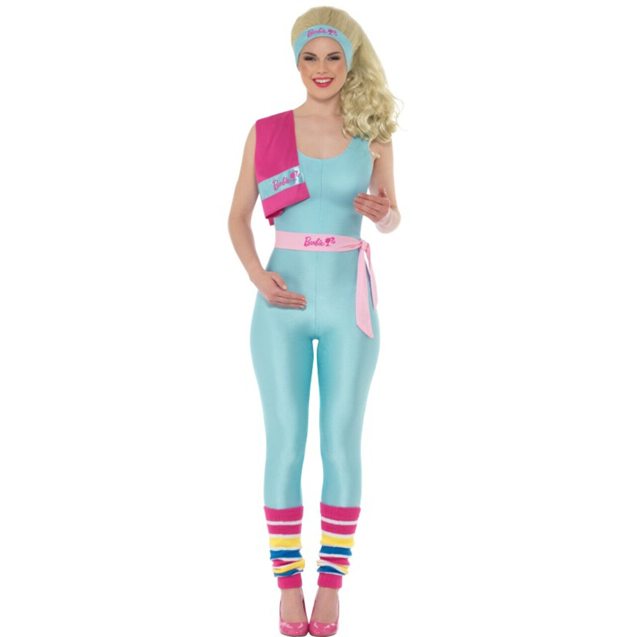 Op deze afbeelding zie je een Kostuums, van het merk Smiffy's. Barbie Body Pumping Vrouw Kostuum