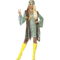Smokey Janis Hippie Vrouw Kostuum