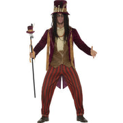 Op deze afbeelding zie je een Kostuums, van het merk Smiffy's. Onheilspellende Voodoo Medicijnman Kostuum