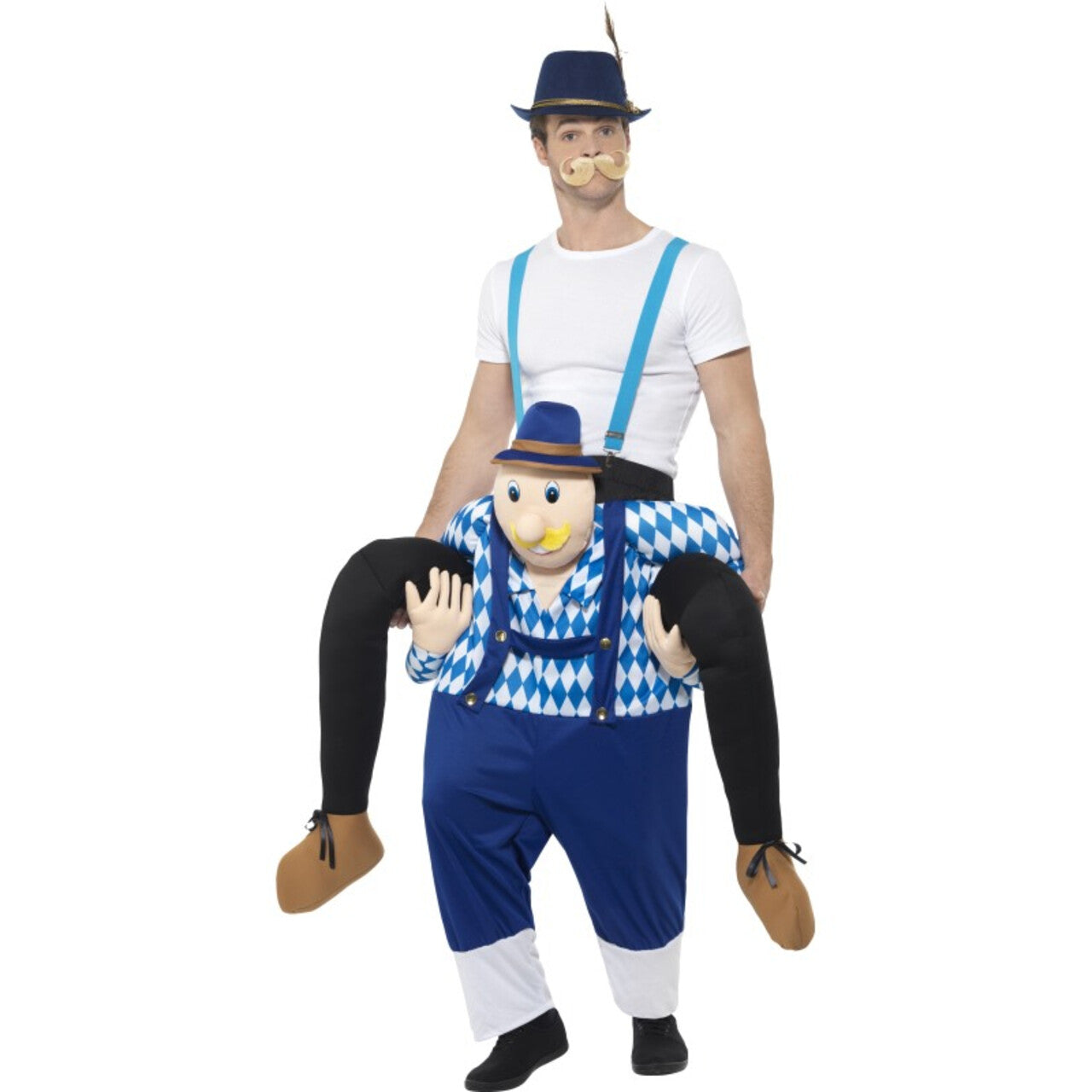 Op deze afbeelding zie je een Kostuums, van het merk Smiffy's. Op De Rug Van Beieren Bierman Kostuum