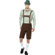 Op deze afbeelding zie je een Kostuums, van het merk Smiffy's. Manfred Tiroler Alpen Kostuum