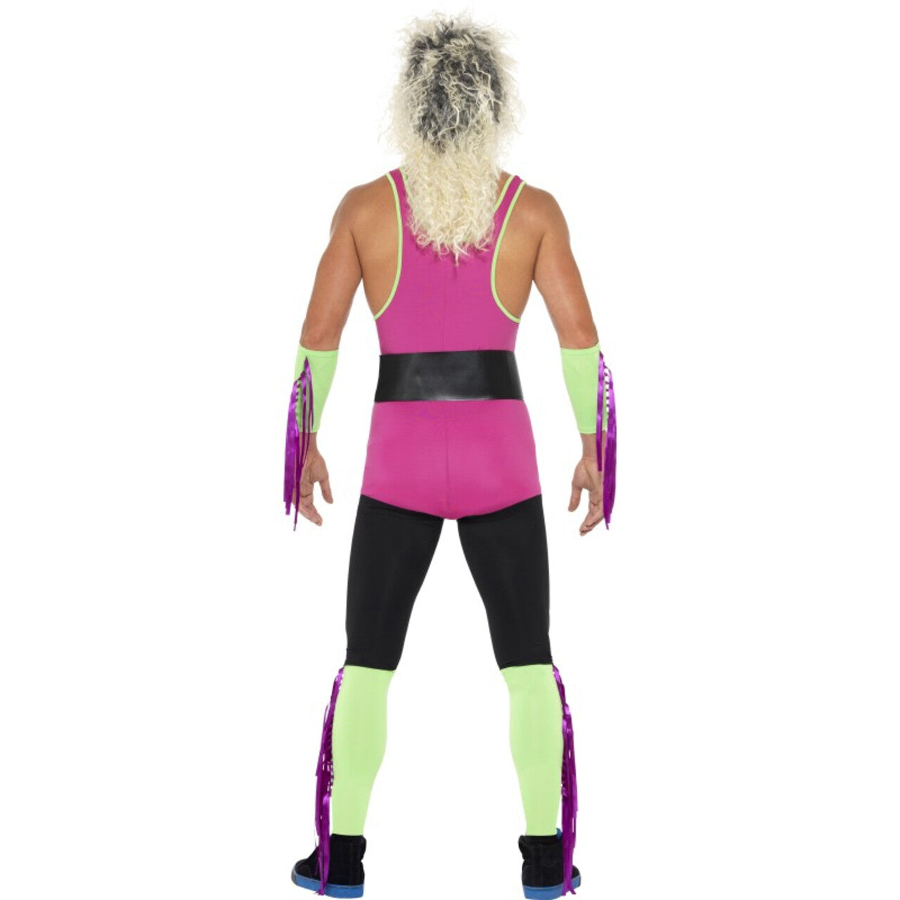Op deze afbeelding zie je een Kostuums, van het merk Smiffy's. Hulk Hogan Retro Wrestler Wwe Man Kostuum