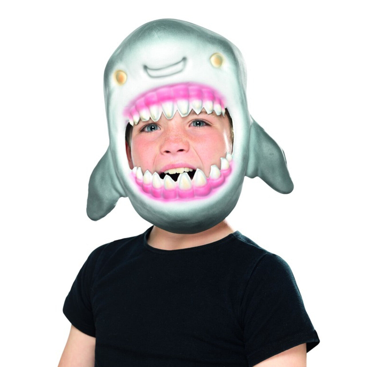 Op deze afbeelding zie je een Accessoires, van het merk Smiffy's. Masker Opgeslokt Door Een Haai