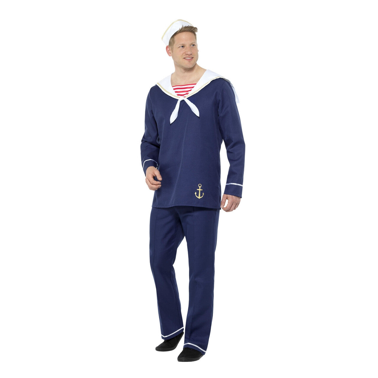 Op deze afbeelding zie je een Kostuums, van het merk Smiffy's. Trossen Los Matroos Noordzee Man Kostuum