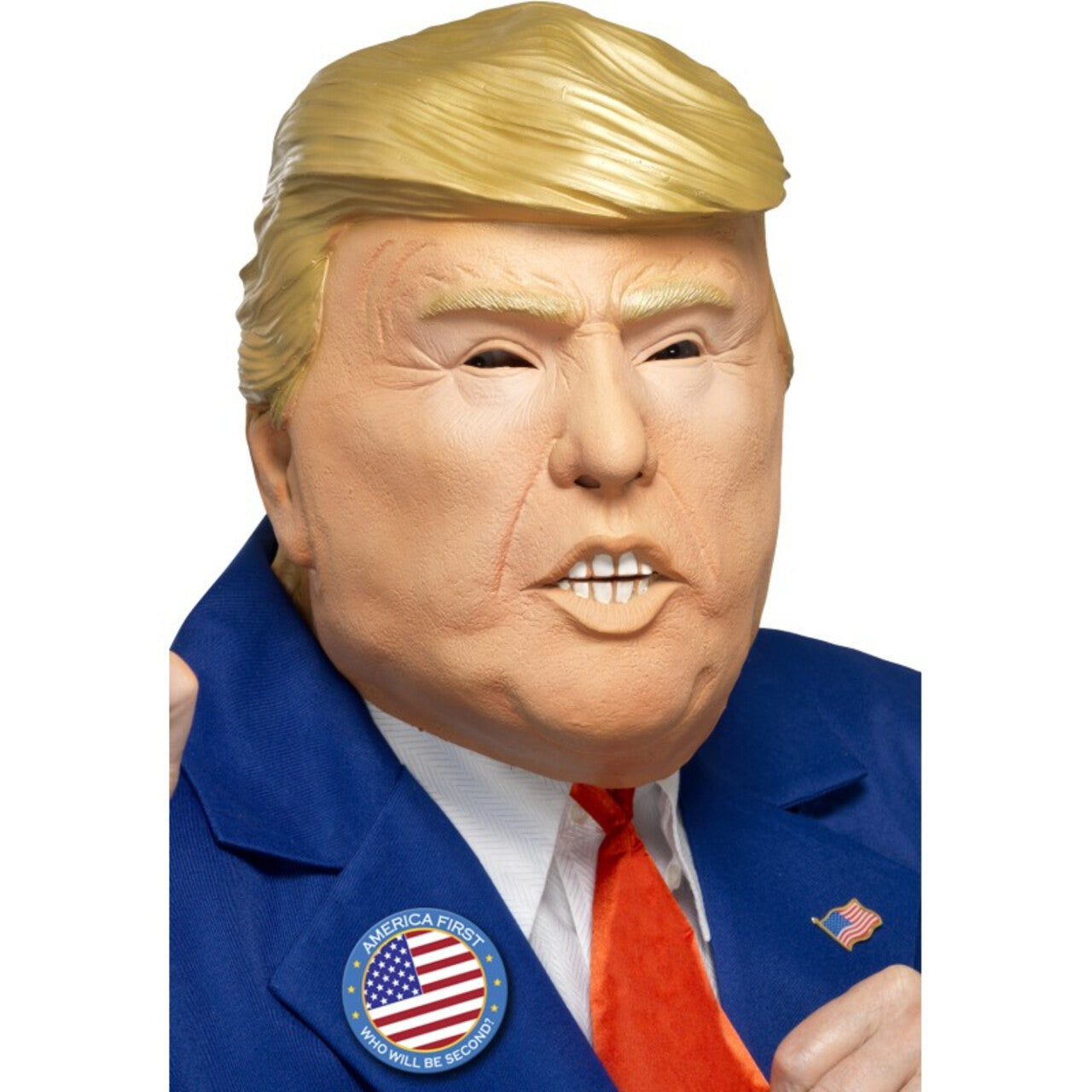 Op deze afbeelding zie je een Accessoires, van het merk Smiffy's. The President Of The United States Of America Trump Masker