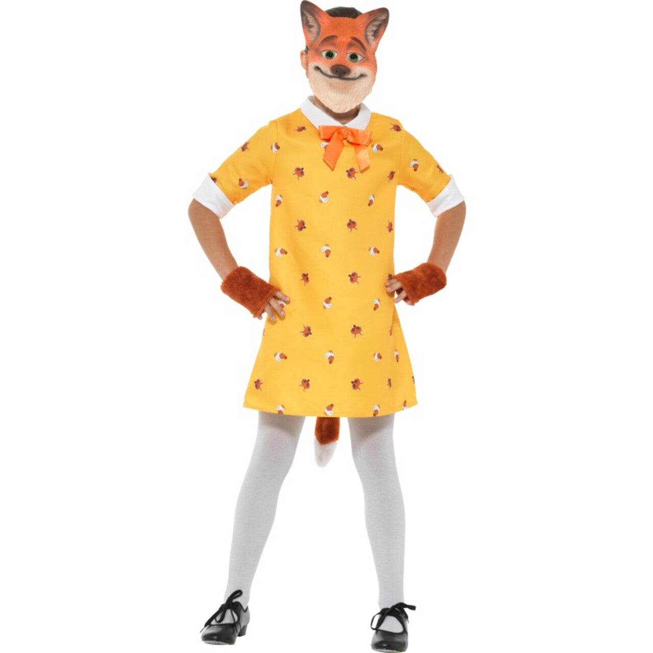 Op deze afbeelding zie je een Kostuums, van het merk Smiffy's. Kleine Sluwe Vos Meisje Kostuum